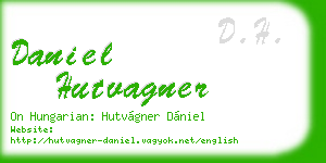 daniel hutvagner business card